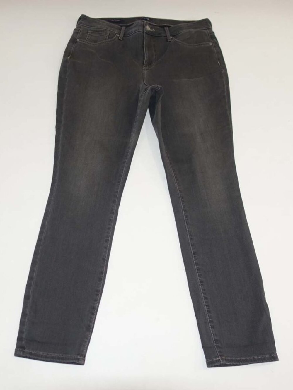 Not Your Daughter's Women's Ami Skinny Jeans Size 12 Gray Lift Tuck NYDJ Denim